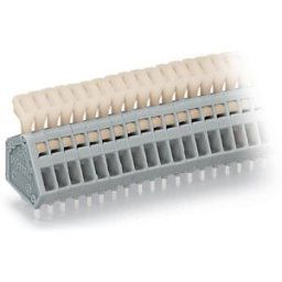Bornier à ressort WAGO 233-204 0.50 mm² Nombre de pôles 4 gris 400 pc(s)