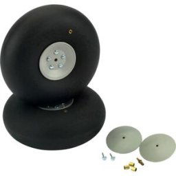 DU-BRO Pneu ballon avec jantes en plastique 140 mm 2 pc(s)