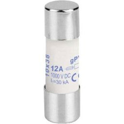Weidmüller 2783240000 FUSE 10X38 12A 1000 VDC GPV Micro-fusible (Ø x L) 10.3 mm x 38 mm 12 A 1000 V/DC Contenu 10 pc(s)