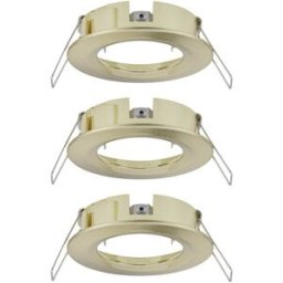 Paulmann 92483 EBL Choose Collerette jeu de 3 10 W laiton (brossé)