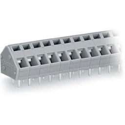 Bornier à ressort WAGO 236-102 2.50 mm² Nombre de pôles 2 gris 420 pc(s)