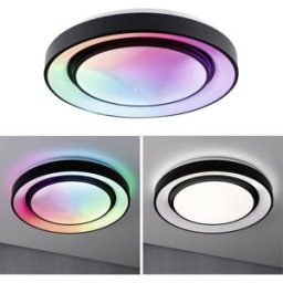 Paulmann 70545 Rainbow Plafonnier LED LED LED 19.25 W noir, blanc