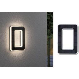 Paulmann 79851 4000870798515 Eclairage solaire pour numéro de maison CEE: G (A - G) 0.20 W blanc chaud noir