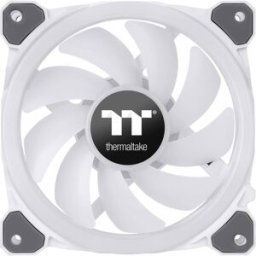 Thermaltake Riing Trio 12 RGB Radiator Fan White TT Premium Edition Ventilateur pour PC blanc (l x H x P) 120 x 25 x 120 mm avec éclairage LED