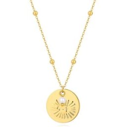Collier Femme Pixies Bijoux - PNL0020-1WHT Acier Blanc female