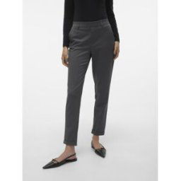 Vero Moda Pantalon regular fit gris Kai Taille : M / Longueur : 34 female