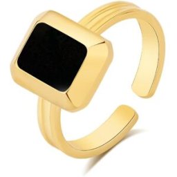 bague femme Pixies Bijoux - PRA0001-1BKO Acier Noir female
