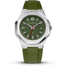 Montre Homme Maison Du Temps MTGamma Kaki Silicone Kaki male
