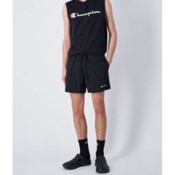 Champion Short de plage noir pour homme M male