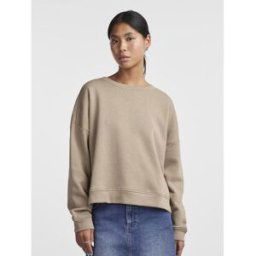 Pieces Sweat-shirt marron XS female