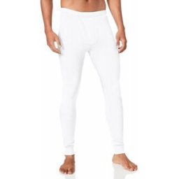Damart Caleçon long ouvert Blanc Thermolactyl S male