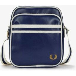 Fred Perry Sac porté travers classic bleu et écru male