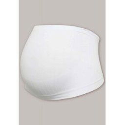 Bandeau de grossesse doux - Blanc Carriwell S unisex