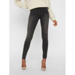 Vero Moda Jean skinny Skinny Fit Taille moyenne Longueur regular gris Noémie Taille : XL / Longueur : 34 female