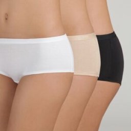 Dim Lot de 3 boxer blanc, beige et noir 44/46 unisex