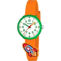 Montre garçon Calypso My First Watch - K5845-3 Bracelet Silicone Orange unisex