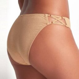 Aubade Maillots Slip de bain - beige T4 unisex