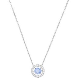 Collier et pendentif Swarovski 5279425 - Collier et pendentif Acier Cristal Bleu Femme female