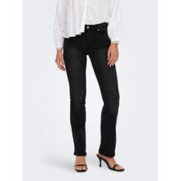 Only Jean flared noir en coton Ria Taille : M / Longueur : 30 female