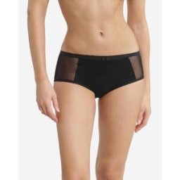 Boxer menstruel bio flux abondant Noir - Protect Dim en coton 44/46 unisex