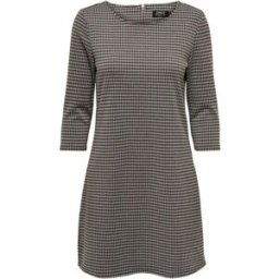 Only Robe courte manches 3/4 noir Pax XL female
