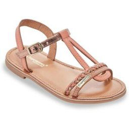 Les Tropéziennes par M.Belarbi Sandales enfant BADOU rose en cuir 30 female