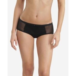 Boxer menstruel bio flux moyen Noir - Protect Dim en coton 32/34 unisex