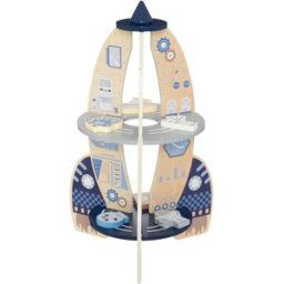 3S. x Home Jeu enfant fusée Espace Multicolore unisex