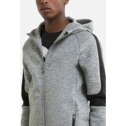Sweatshirt en coton gris EVS CR - Puma 8 ans unisex