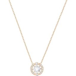 Collier et pendentif Swarovski 5272364 - Collier et pendentif Cristal Or Rose Femme female