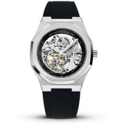 Montre Homme Maison Du Temps MTBeta Skeleton Silicone Noir male