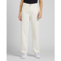 Lee Jean Flare Femme - Blanc en coton 32 female