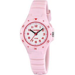 Montre mixte enfant Calypso Junior Collection - K5846-1 Bracelet Silicone Rose unisex