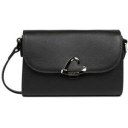 Lancaster Maroquinerie Sac trotteur A rabat avec fermoir S Sierra philos noir en cuir female