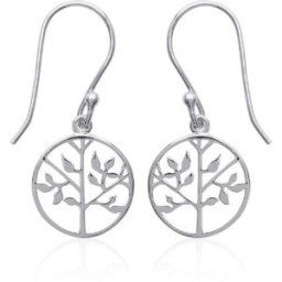 Boucles d'oreilles Arbre de vie Pendantes Argent Maison de la Bijouterie W4U0U00 female
