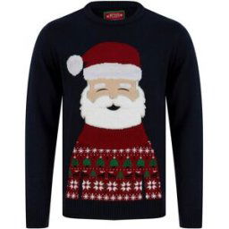 Merry Christmas Pull de noel homme bleu S male