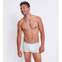 Sloggi Men Lot de 6 boxer homme blanc en coton XS male