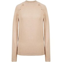 Naf Naf Pull femme beige en viscose L female