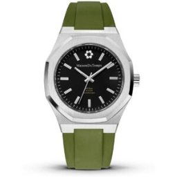 Montre Homme Maison Du Temps MTBeta 2.0 Noir Silicone Kaki male