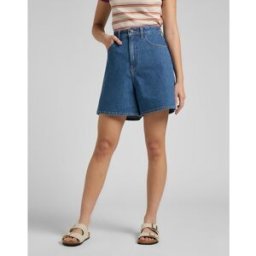 Lee Short Femme STELLA bleu stone en coton 32 female