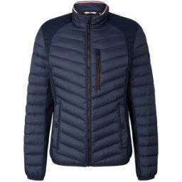 Tom Tailor Doudoune Bleu zippé S male