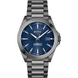 Montre Homme Boss Strike - 1514175 Bracelet Acier Argent male