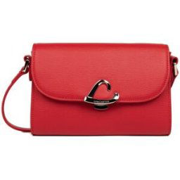 Lancaster Maroquinerie Sac trotteur A rabat avec fermoir S Sierra philos rouge en cuir female