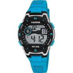 Montre Homme Calypso Digital Crush - K5853-1 Bracelet Silicone Bleu male