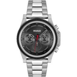 Montre Homme Hugo #Brave - 1530347 Bracelet Acier Argent male