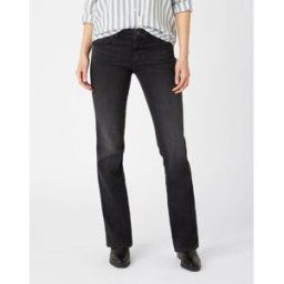 Wrangler Jean Femme Bootcut gris foncé en coton 25 female