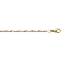 Maison de la Bijouterie Chaine femme plaqué or 1,9 mm - YV6006 50 female