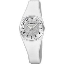 Montre Femme Calypso K5752-1 - Bracelet Silicone Blanc female