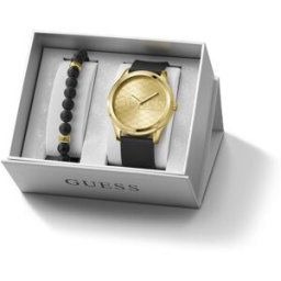 Montre Homme Guess Coffret - JUBS01538JWYG Bracelet Acier Noir male