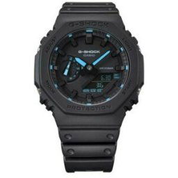 Casio Montre noire pour homme avec bracelet en résine male